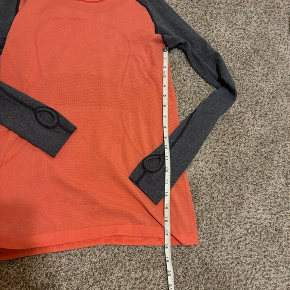 Lululemon Swiftly Tech Long Sleeved Tee
Love Red Deep Coal Raglan Size 8 - Picture 15 of 16